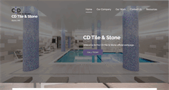 Desktop Screenshot of cdtileandstone.com